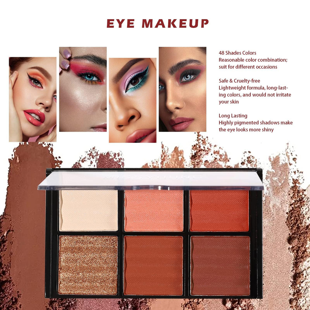 Hegafoo All in One Makeup Kit for Teens, 106 Pcs Professional Makeup Kit for Women Full Kit, Include Eyeshadow Palette, Lipstick Set, Concealer, Foundation, Lipgloss, Make-up Brush(Red)
