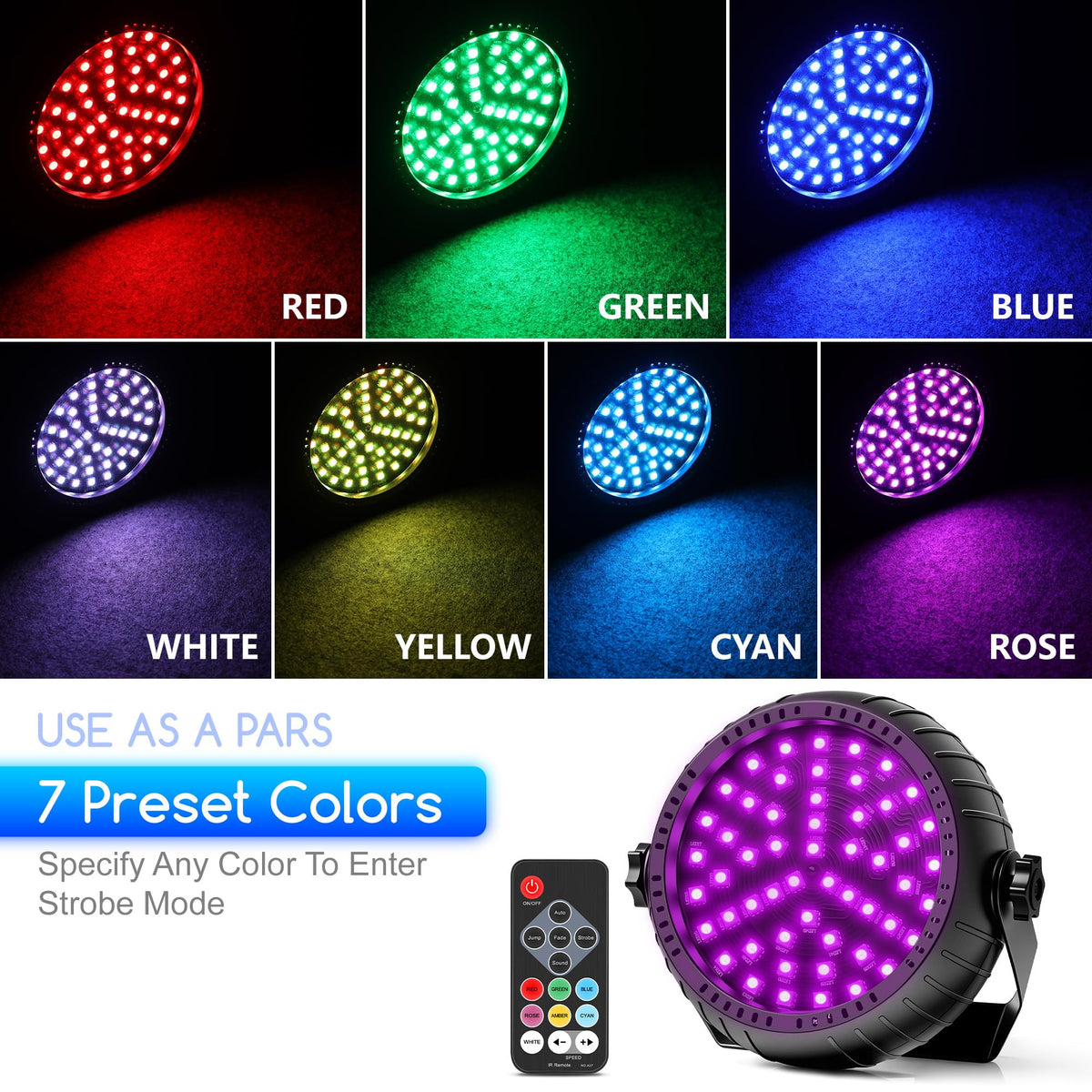 ClypsoReign Strobe Lights Halloween, Mini Strobe Light for Parties 2Pack