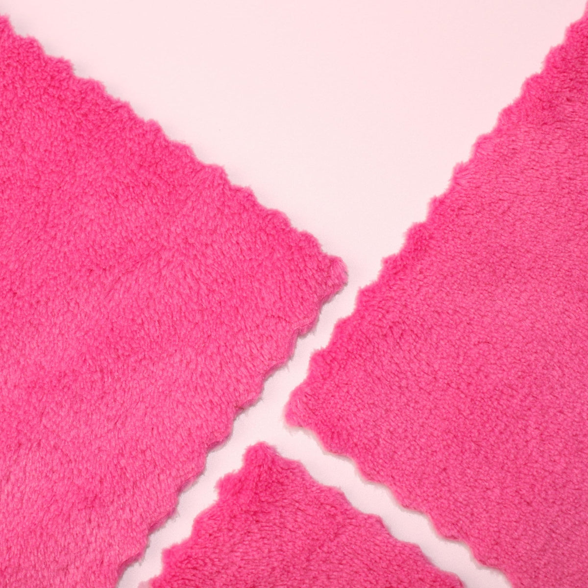 Erase Your Face Reusable Makeup Removing Cloths - Pink (Pack of 10)