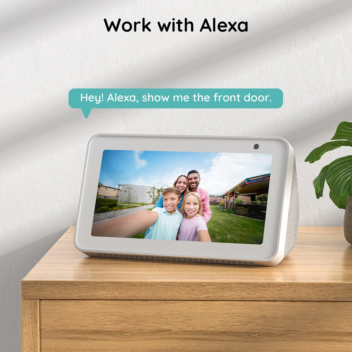BOIFUN Video Doorbell Camera Wireless, 180° Wide View, 2K, No Subscription
