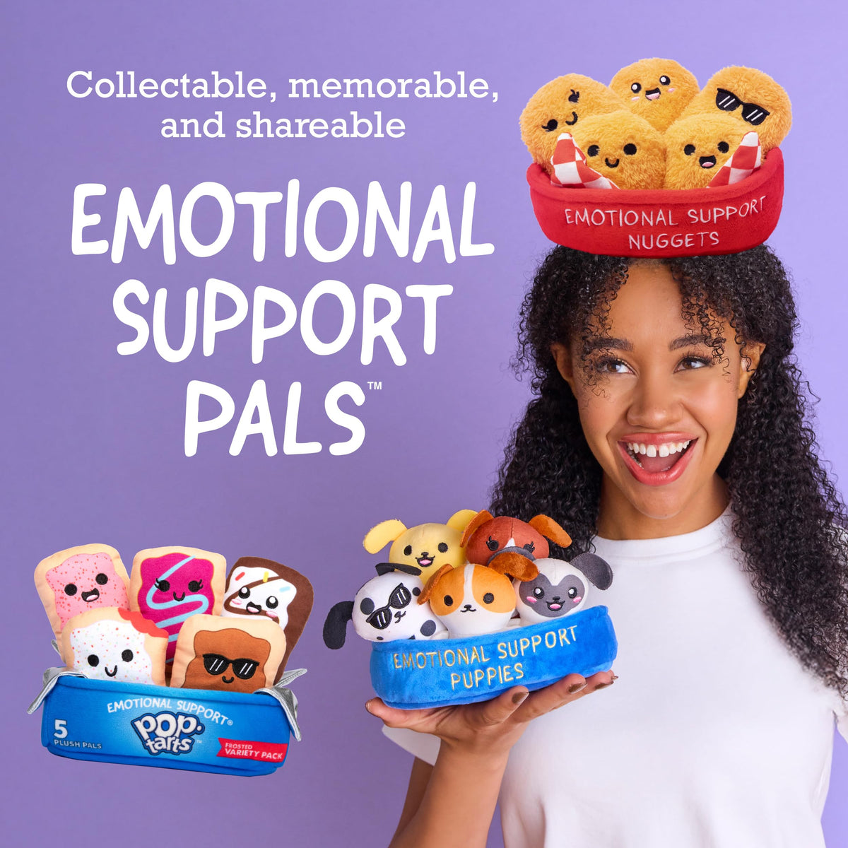 Emotional Support School Supplies Plush, Cute Toys by Relatable