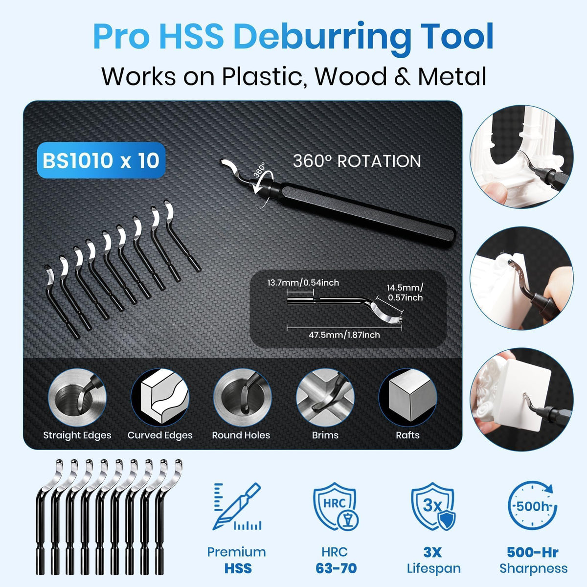 141Pcs 3D Printer Accessories with 4-Layer Slotted Case, Precision Workstation, Includes Digital Caliper, Cordless Rotary Tool, PTFE Nozzle Coating for Bambu Lab, Flashforge, Ender 3, Anycubic