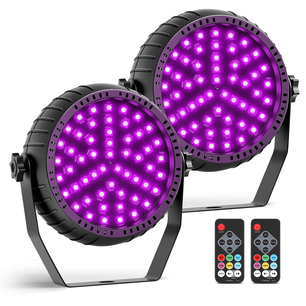 ClypsoReign Strobe Lights Halloween, Mini Strobe Light for Parties 2Pack