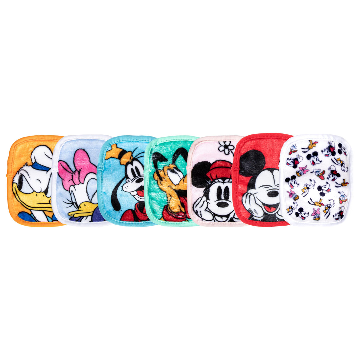 The Original Makeup Eraser, 7-Day Set, Erase All Makeup with Just Water, Including Waterproof Mascara, Eyeliner, Foundation, Lipstick, Sunscreen, and More! Mickey and Friends, 7ct.