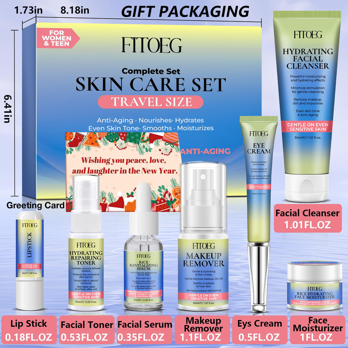 Gentle Hydrating Teen Skincare Set