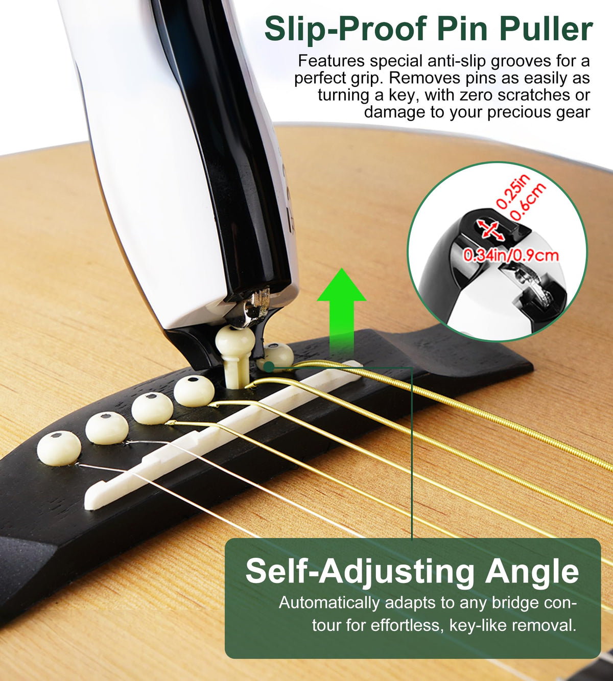 KORDOS Guitar String Winder Tool Electric for Electric Gutiar, Rechargeable