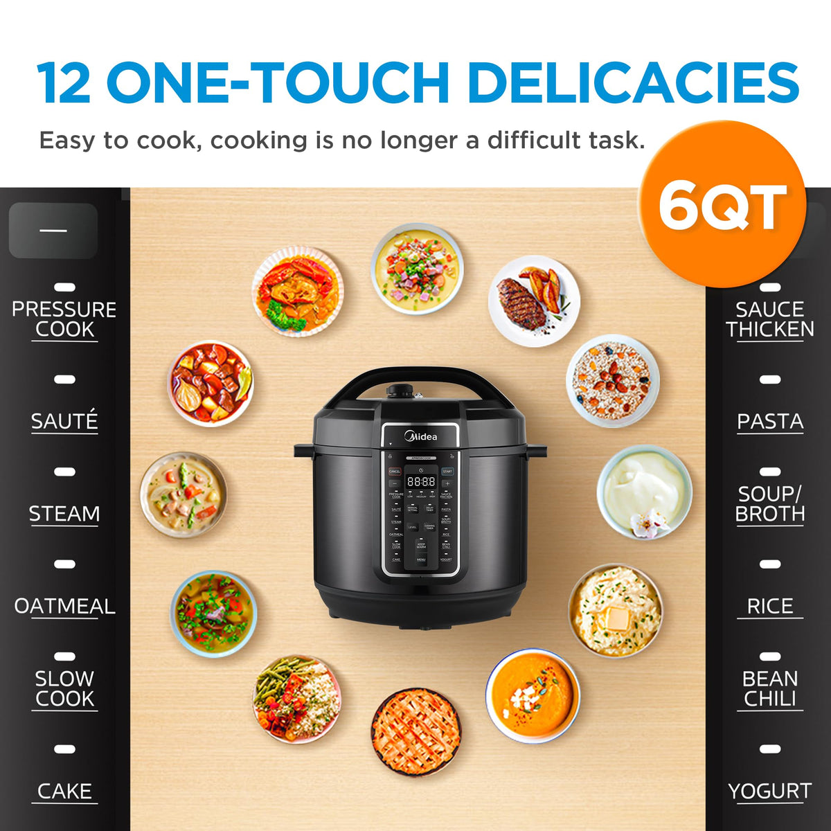 Midea 12-in-1 Electric Pressure Cooker