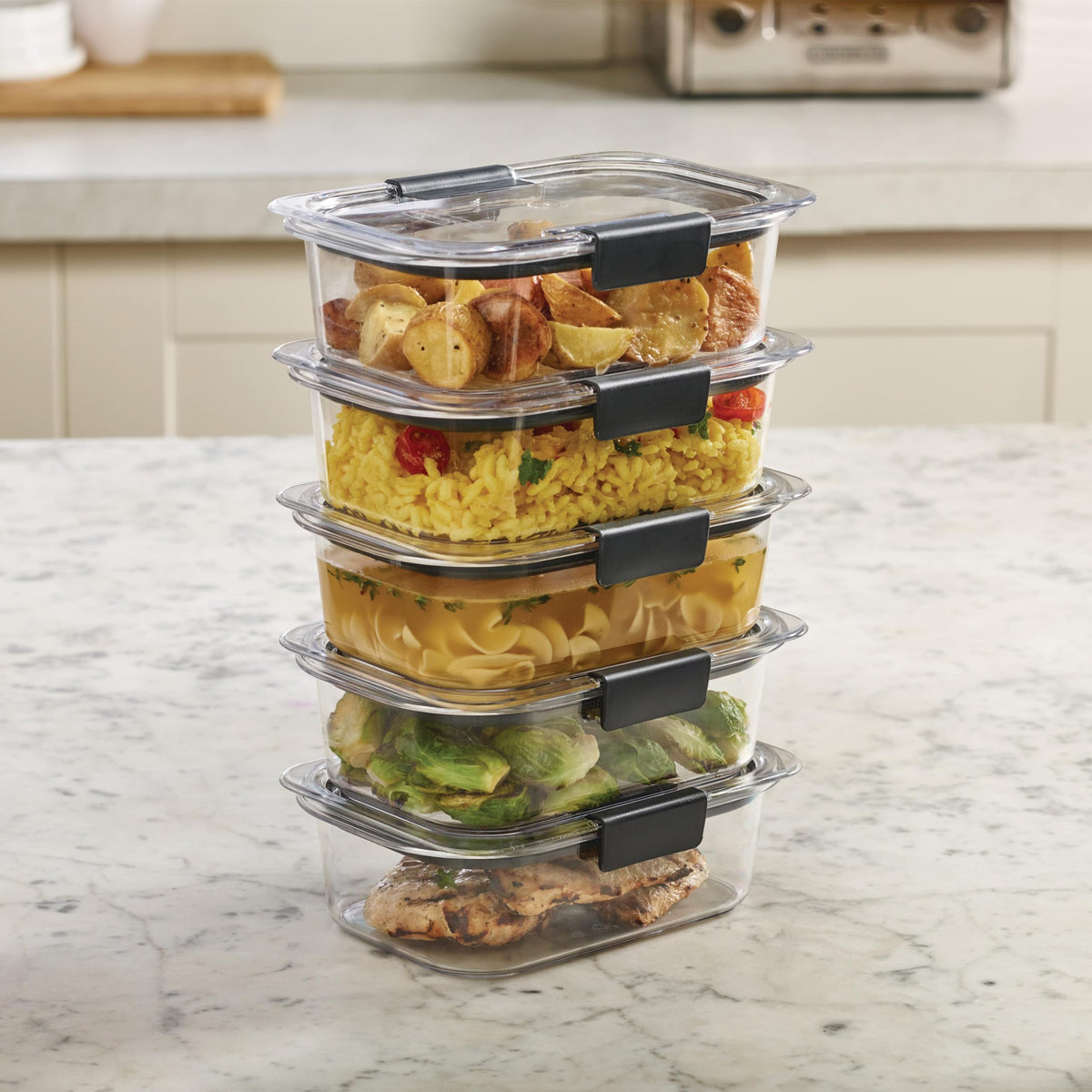 Rubbermaid Brilliance Food Containers
