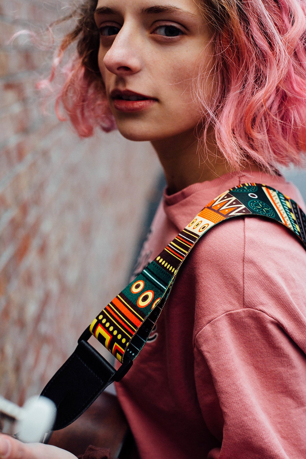 Art Tribute Guitar Strap For Acoustic, Electric and Bass Guitars, Adjustable Padded Leather Ends Guitar Straps For Men and Women, Includes 2 Picks, Strap Locks and Strap Button