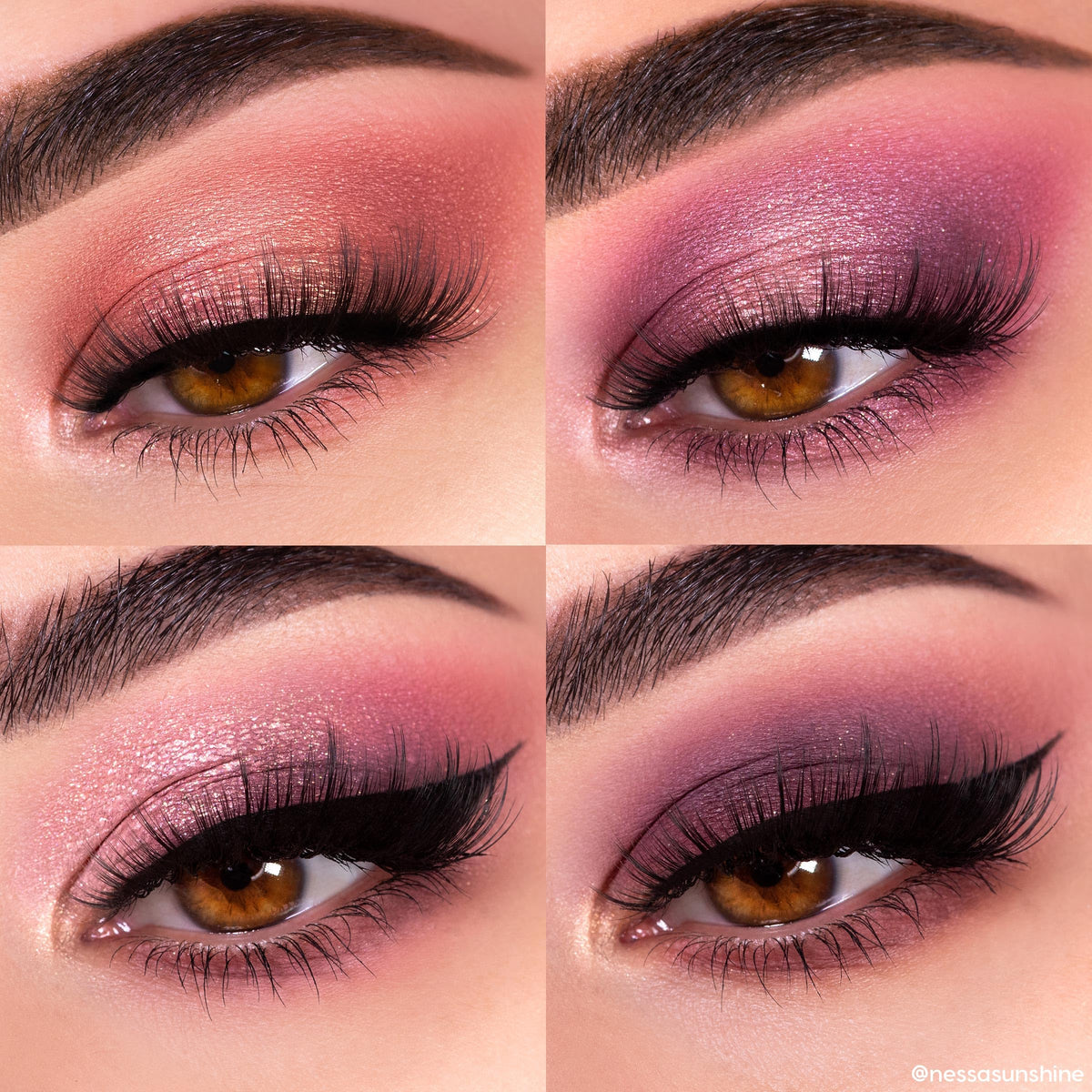 ColourPop Blush Crush Eyeshadow Palette - Brown, Gold & Pink Shadow Palette with Metallic and Matte Finishes - High-Pigment Eye Makeup with a Long-Wearing Formula (0.3 oz)