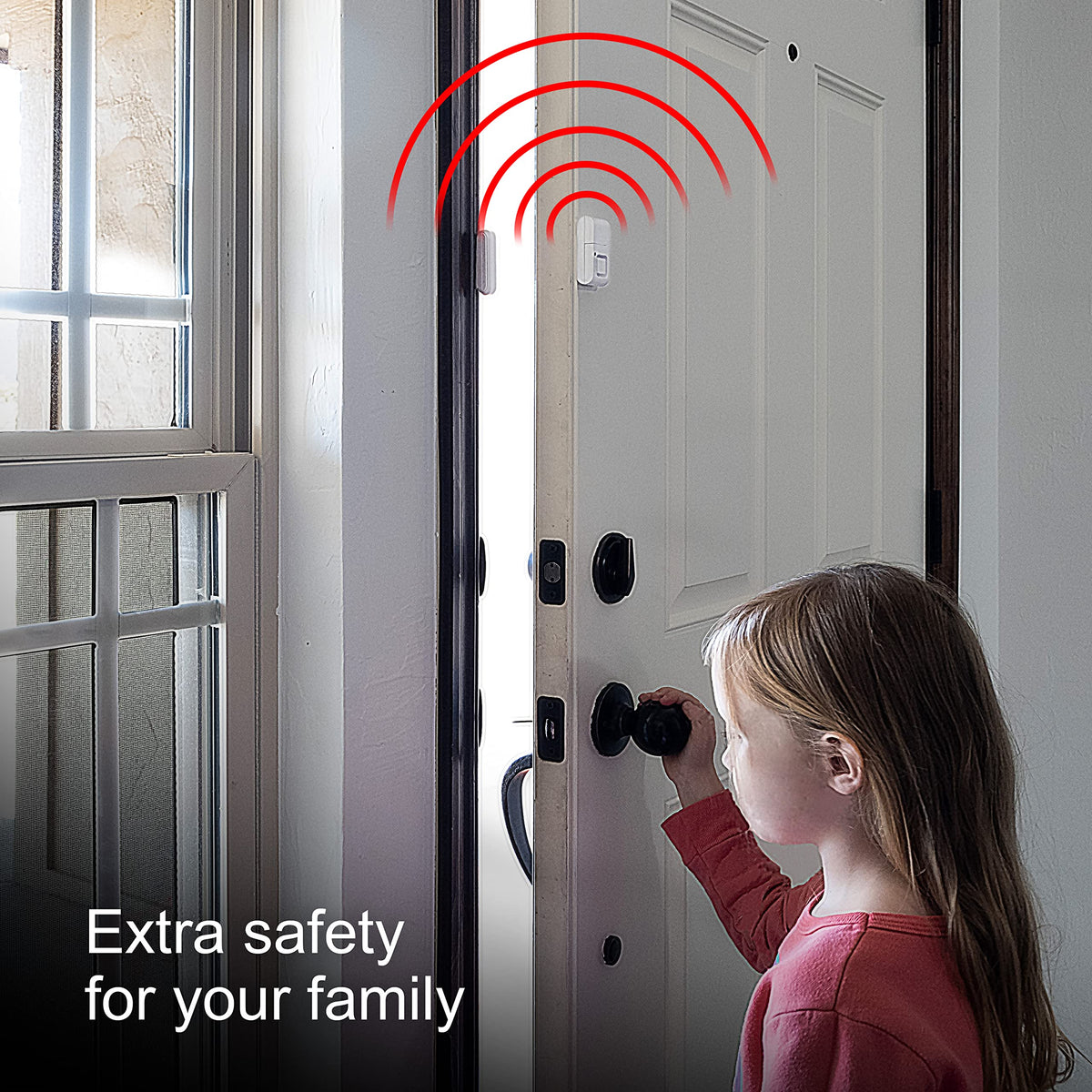 UltraPro Personal Security Window and Door Alarm, 6 Pack, Wireless Chime