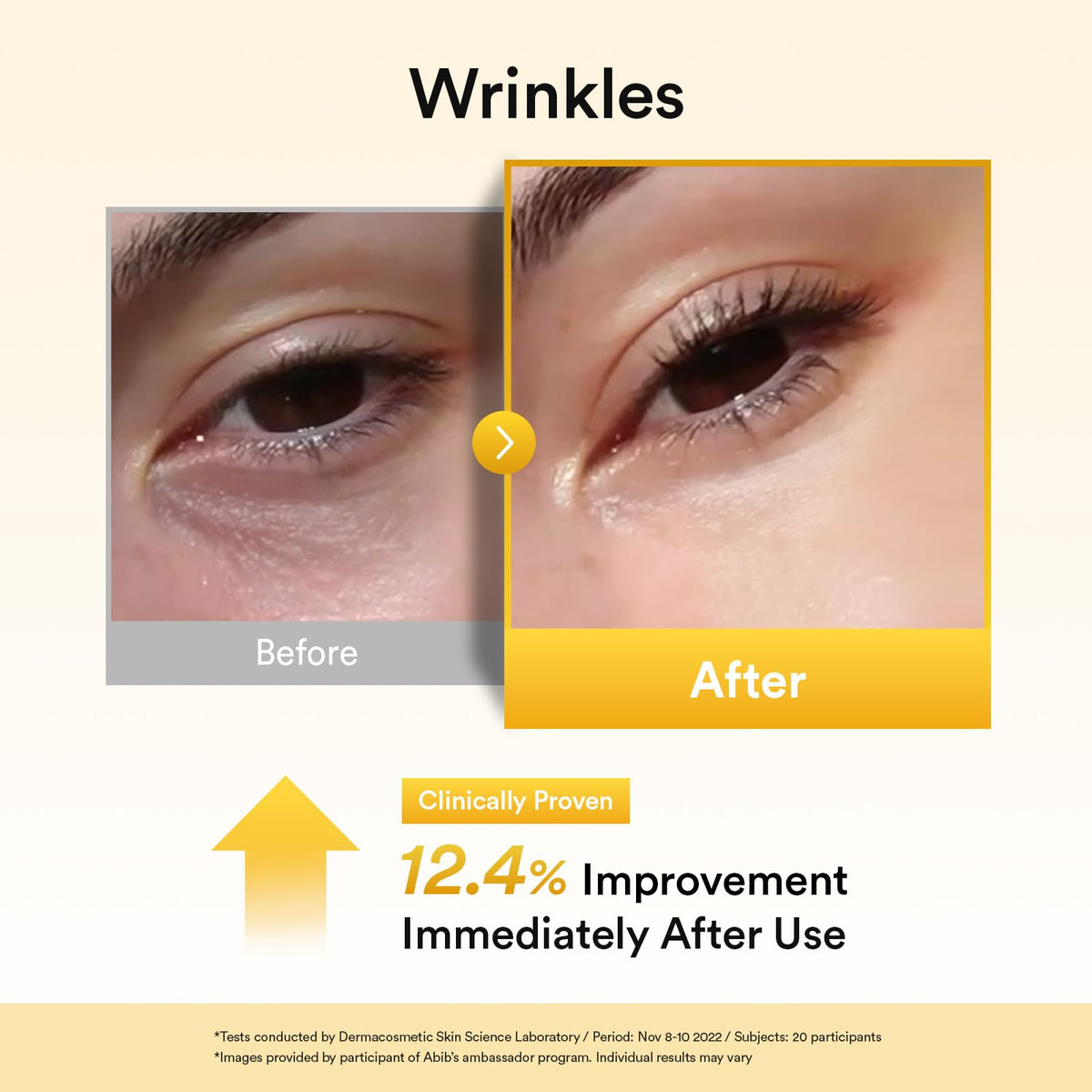 Abib Vegan Collagen Eye Patches for Wrinkles & Fine Line with Jericho Rose Jelly & Peptides, 60 Count, Korean Skin Care - thewildfolk Abib Vegan Collagen Eye Patches for Wrinkles & Fine Line with Jericho Rose Jelly & Peptides, 60 Count, Korean Skin Care