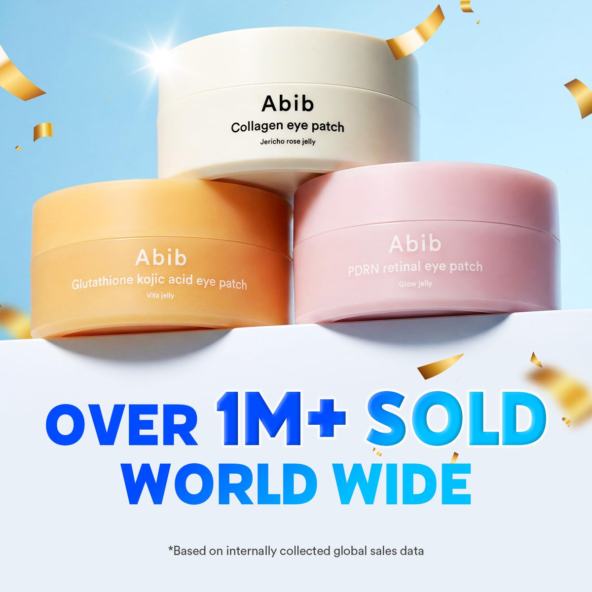 Abib Vegan Collagen Eye Patches for Wrinkles & Fine Line with Jericho Rose Jelly & Peptides, 60 Count, Korean Skin Care - thewildfolk Abib Vegan Collagen Eye Patches for Wrinkles & Fine Line with Jericho Rose Jelly & Peptides, 60 Count, Korean Skin Care