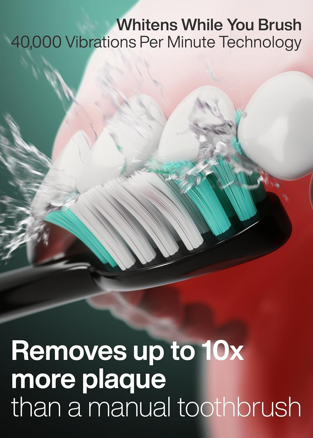 Aquasonic Black Series Ultra Whitening Toothbrush – ADA Accepted Electric Toothbrush- 8 Brush Heads & Travel Case – 40,000 VPM Electric Motor & Wireless Charging - 4 Modes w Smart Timer - thewildfolk Aquasonic Black Series Ultra Whitening Toothbrush – ADA Accepted Electric Toothbrush- 8 Brush Heads & Travel Case – 40,000 VPM Electric Motor & Wireless Charging - 4 Modes w Smart Timer