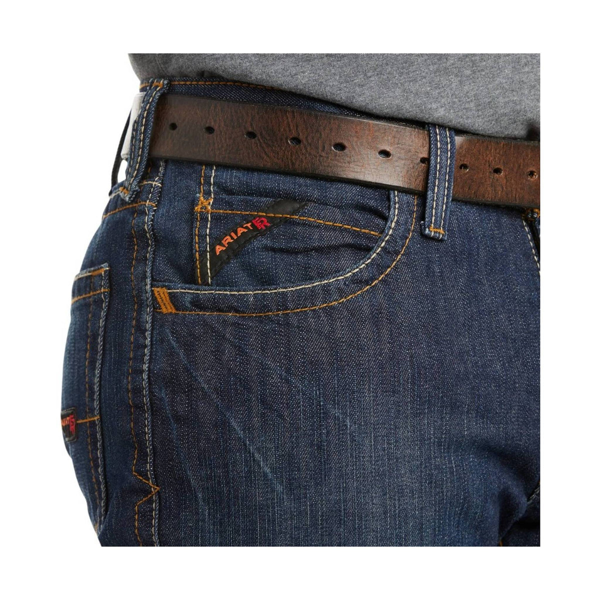 Ariat Men's Flame Resistant M4 Relaxed Basic Boot Cut Jean - Shale