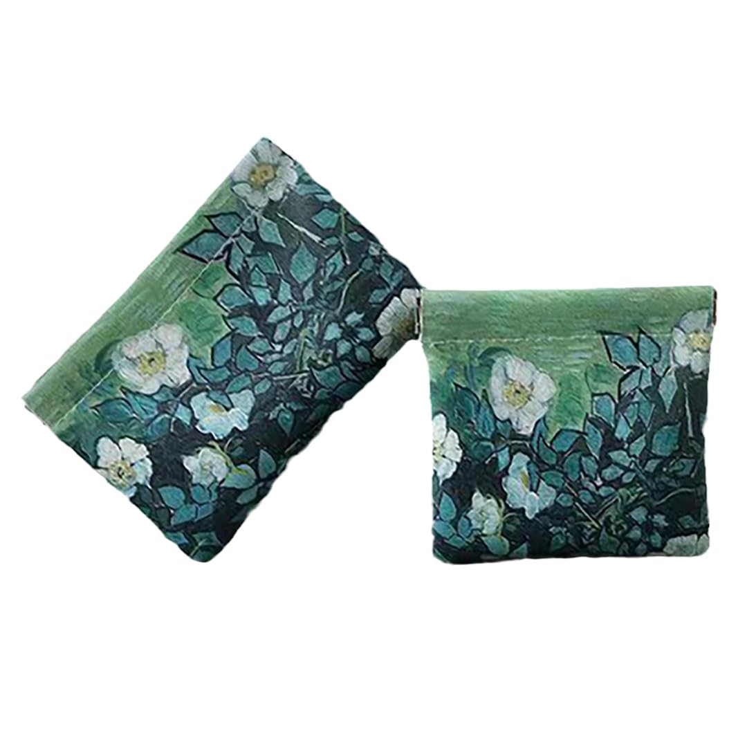 Better-Love 2 Pack Small Makeup Bag for Purse, PU Leather Coin Pouch - thewildfolk Better-Love 2 Pack Small Makeup Bag for Purse, PU Leather Coin Pouch