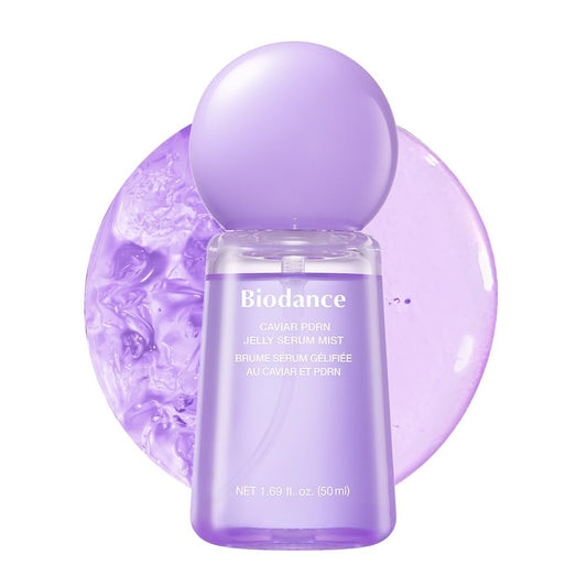 BIODANCE Caviar PDRN Jelly Serum Mist, Hydrating Face Mist, Revitalizing & Radiance Face Spray, Sprayable Hydrogel, Travel Essentials & Self Care Gifts for Women, Korean Skin Care | 1.69 fl.oz - thewildfolk BIODANCE Caviar PDRN Jelly Serum Mist, Hydrating Face Mist, Revitalizing & Radiance Face Spray, Sprayable Hydrogel, Travel Essentials & Self Care Gifts for Women, Korean Skin Care | 1.69 fl.oz
