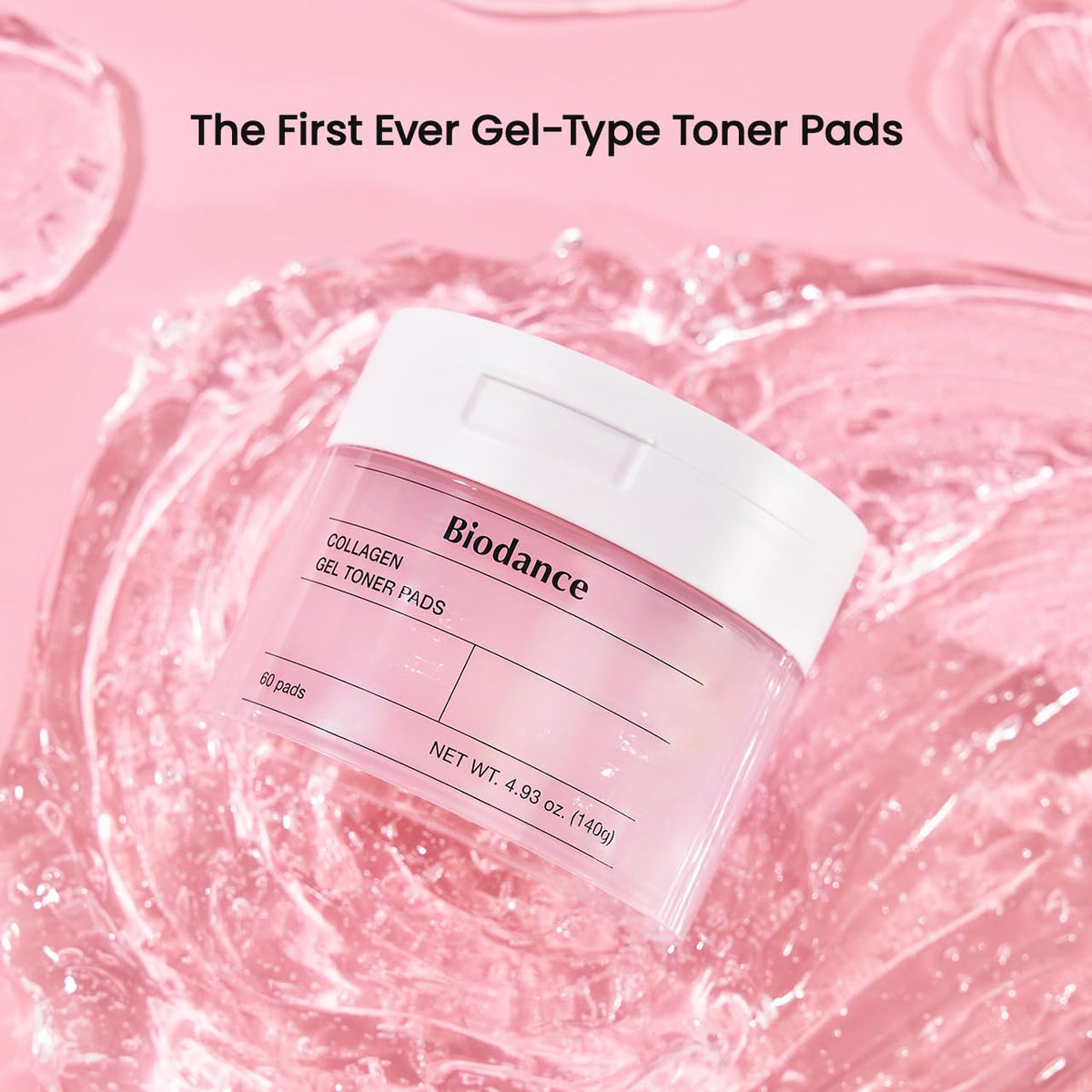 Biodance Collagen Gel Toner Pads, Pore Minimizer for Face, Improving Elasticity, Plumping Toner Pads for Sensitive Skin, Pre-Soaked Pads, Korean Skin Care, Mothers Day Giftsㅣ60 Pads - thewildfolk Biodance Collagen Gel Toner Pads, Pore Minimizer for Face, Improving Elasticity, Plumping Toner Pads for Sensitive Skin, Pre-Soaked Pads, Korean Skin Care, Mothers Day Giftsㅣ60 Pads