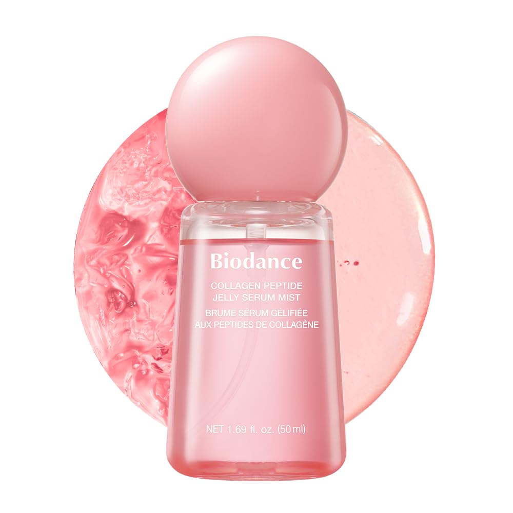 BIODANCE Collagen Peptides Jelly Serum Mist, Hydrating Face Mist, Plumping, Anti-Aging Face Spray, Sprayable Hydrogel, Travel Essentials & Self Care Gifts for Women, Korean Skin Care | 1.69 fl.oz - thewildfolk BIODANCE Collagen Peptides Jelly Serum Mist, Hydrating Face Mist, Plumping, Anti-Aging Face Spray, Sprayable Hydrogel, Travel Essentials & Self Care Gifts for Women, Korean Skin Care | 1.69 fl.oz