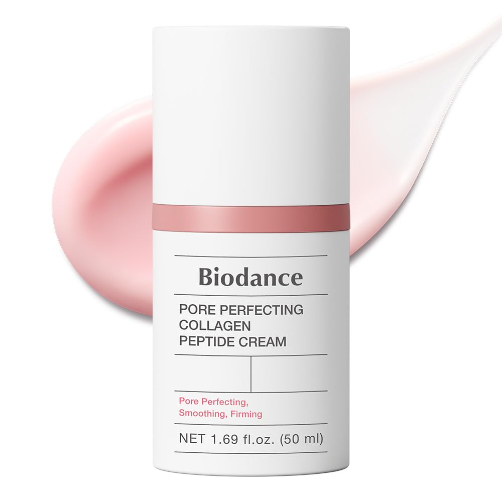 BIODANCE Pore Perfecting Collagen Peptide Cream, Hydrating, Plumping, Pore Care, Firming Facial Moisturizer, Korean Skin Care, Self Care Gifts for Women | 1.69 fl. oz. - thewildfolk BIODANCE Pore Perfecting Collagen Peptide Cream, Hydrating, Plumping, Pore Care, Firming Facial Moisturizer, Korean Skin Care, Self Care Gifts for Women | 1.69 fl. oz.