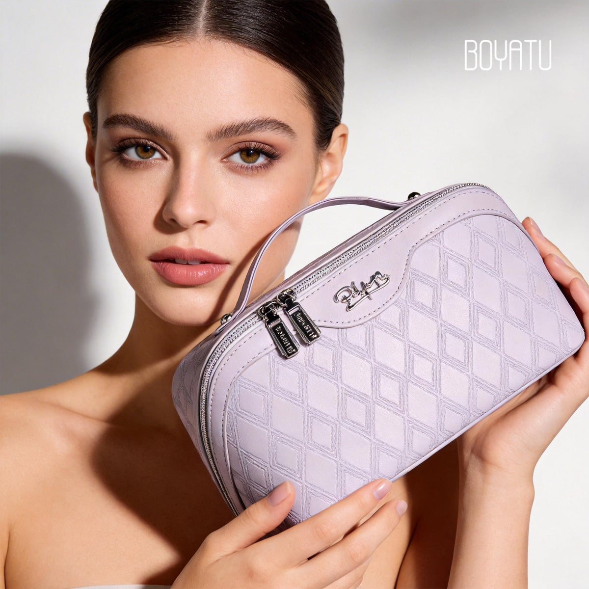 BOYATU Travel Makeup Bag, Large Capacity 3-Piece Cosmetic&Toiletry Bag Set - thewildfolk BOYATU Travel Makeup Bag, Large Capacity 3-Piece Cosmetic&Toiletry Bag Set