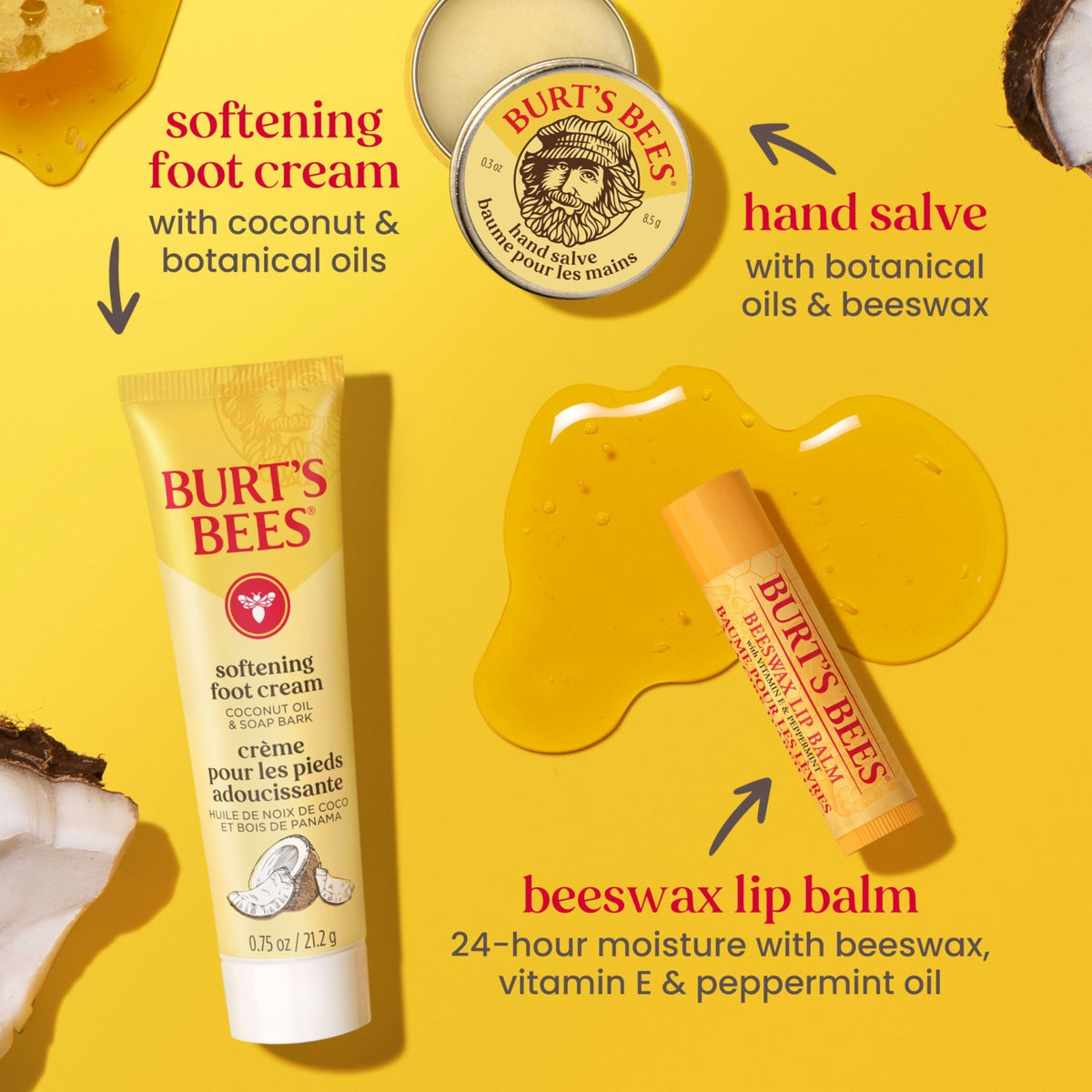 Burt's Bees Essentials Kit Gift Set, 5 Travel Size Products - thewildfolk Burt's Bees Essentials Kit Gift Set, 5 Travel Size Products