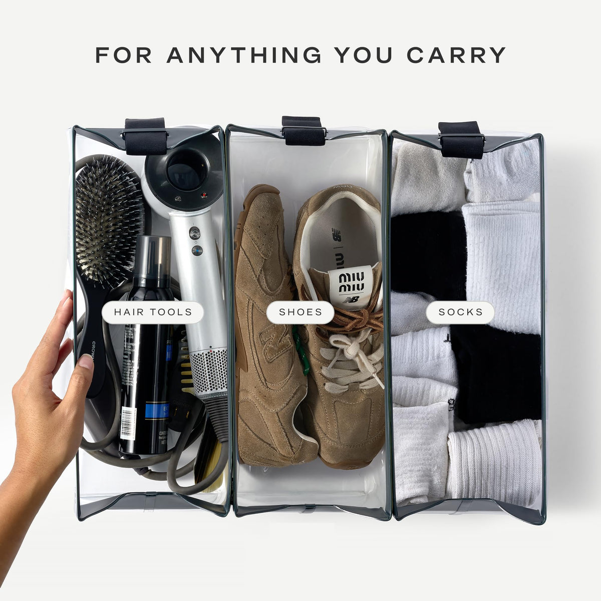 Cadence Parcel - Clear Travel Kit with Zipperless Magnetic Closure - Rose, Extra Large - Durable, Leak-Resistant and TSA Approved Toiletry Bag - Modular Organization - Recycled TPU (4 Qt) - thewildfolk Cadence Parcel - Clear Travel Kit with Zipperless Magnetic Closure - Rose, Extra Large - Durable, Leak-Resistant and TSA Approved Toiletry Bag - Modular Organization - Recycled TPU (4 Qt)