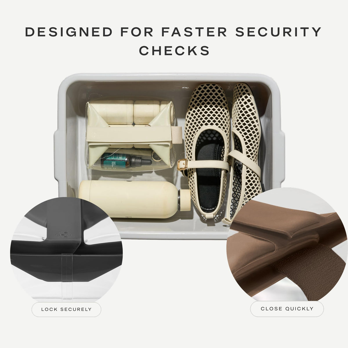 Cadence Parcel - Clear Travel Kit with Zipperless Magnetic Closure - Rose, Extra Large - Durable, Leak-Resistant and TSA Approved Toiletry Bag - Modular Organization - Recycled TPU (4 Qt) - thewildfolk Cadence Parcel - Clear Travel Kit with Zipperless Magnetic Closure - Rose, Extra Large - Durable, Leak-Resistant and TSA Approved Toiletry Bag - Modular Organization - Recycled TPU (4 Qt)