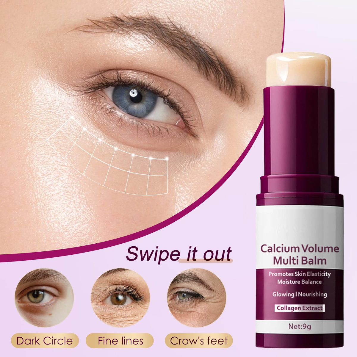 Calcium Daily Skincare Bundle with Calcium Volume Multi Balm Stick, Cream, Serum & Eye Patches for Hydrating, Firming,Smoothing,Collagen Boost & Pore Skin Care,Gift & Travel Essentials for Women Girl - thewildfolk Calcium Daily Skincare Bundle with Calcium Volume Multi Balm Stick, Cream, Serum & Eye Patches for Hydrating, Firming,Smoothing,Collagen Boost & Pore Skin Care,Gift & Travel Essentials for Women Girl