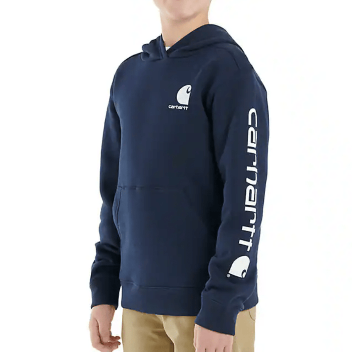 Carhartt Boys' Long Sleeve Graphic Sweatshirt - Navy 4-7