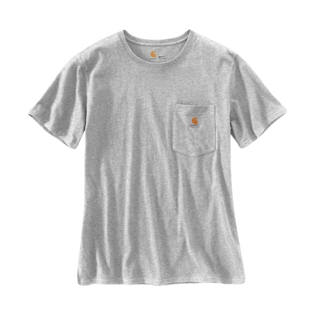 Carhartt Women's Loose Fit Heavyweight Short-Sleeve Pocket T-Shirt - Heather Gray