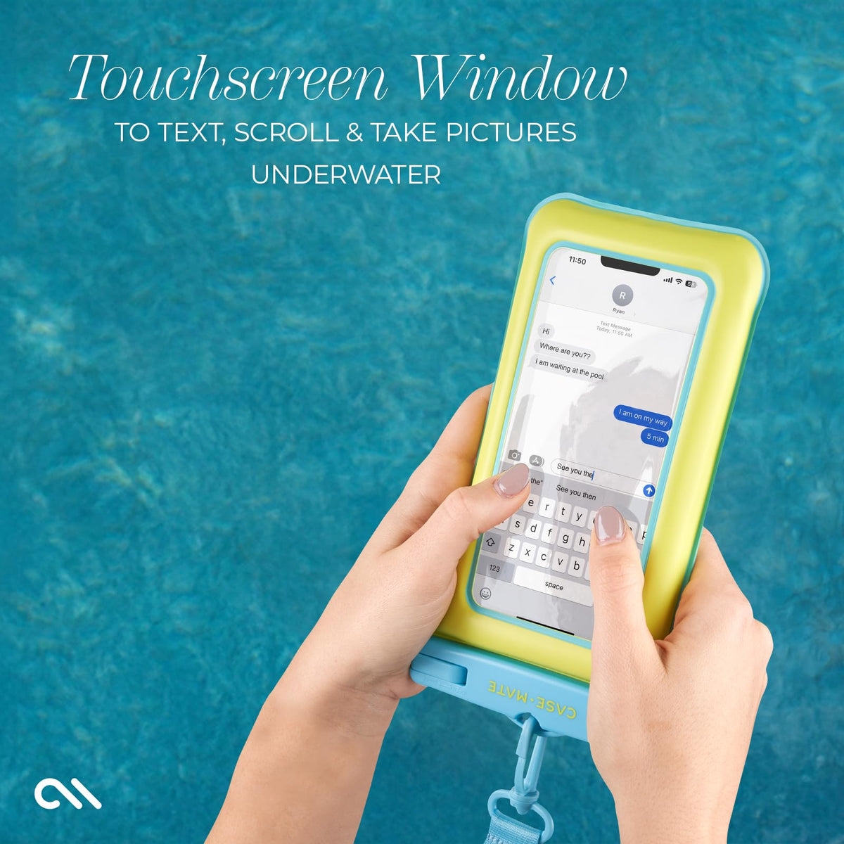 Case-Mate 2 Pack IP68 Waterproof Phone Pouch - Citrus Splash - thewildfolk Case-Mate 2 Pack IP68 Waterproof Phone Pouch - Citrus Splash