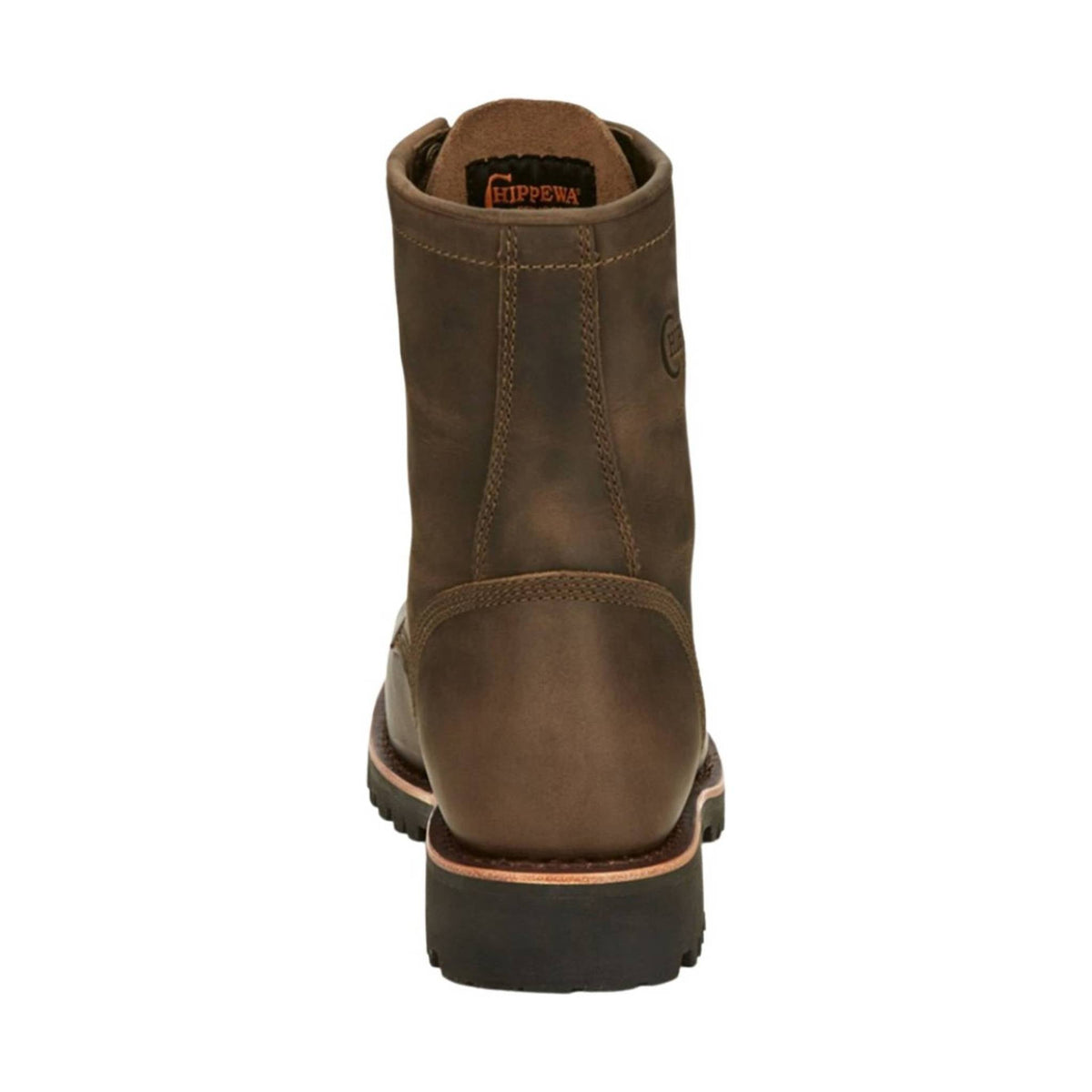 Chippewa Men's Classic 8in Non Insulated Steel Toe Work Boots - Wood - ONLINE STORE CREDIT/EXCHANGE ONLY
