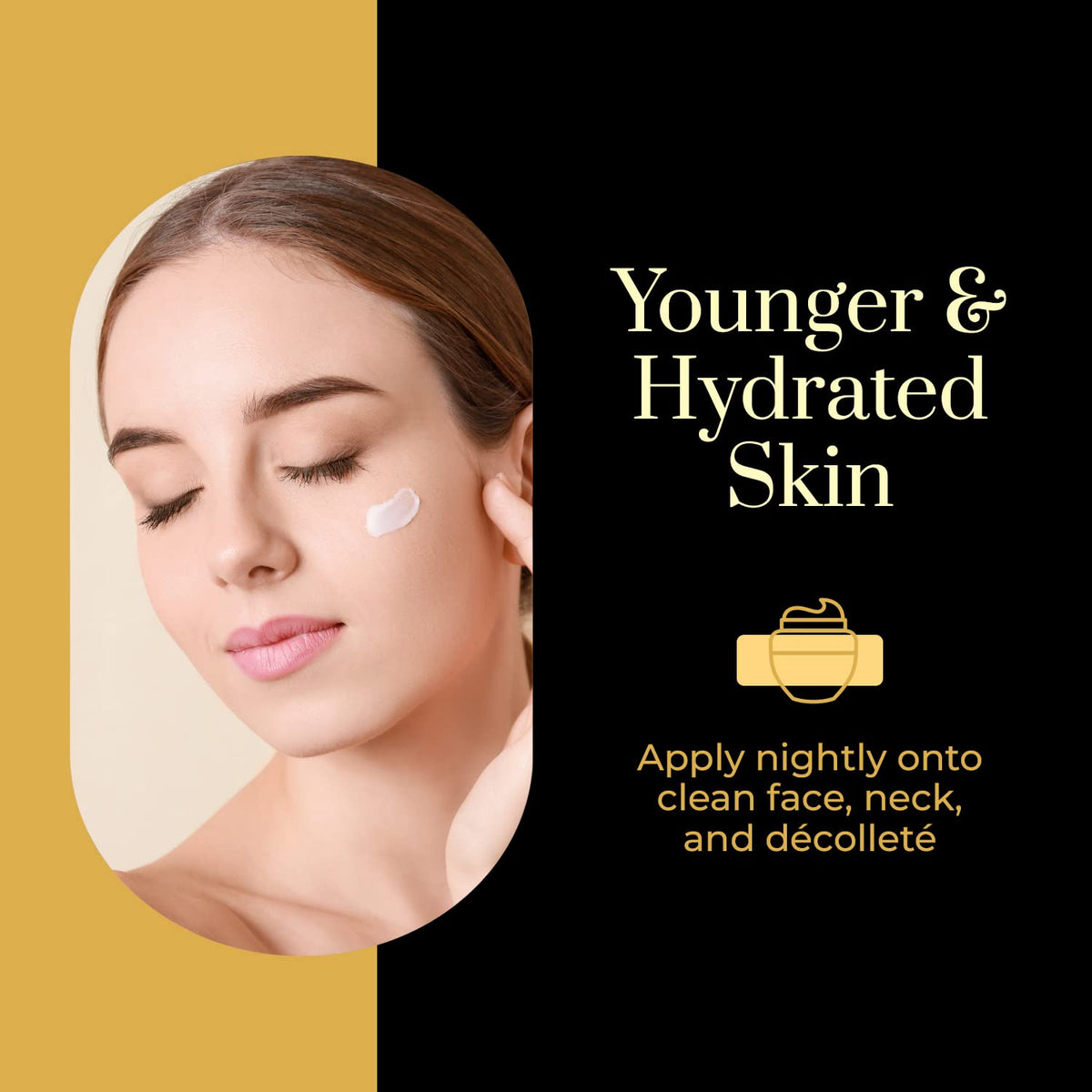 Clear Beauty 24K Gold & Collagen Face Moisturizer - Dermatologist Tested, Anti Aging, Korean Skin Care - Hydrates, Firms, Smooths For Youthful Skin - Vegan, Clean Beauty - Duo Pack - thewildfolk Clear Beauty 24K Gold & Collagen Face Moisturizer - Dermatologist Tested, Anti Aging, Korean Skin Care - Hydrates, Firms, Smooths For Youthful Skin - Vegan, Clean Beauty - Duo Pack
