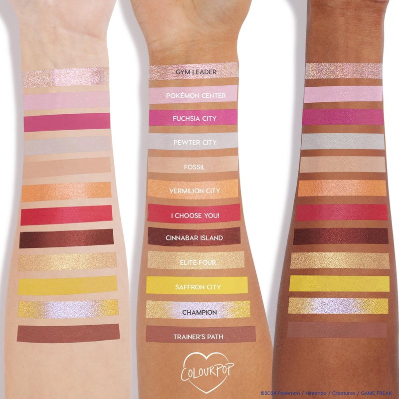 ColourPop Pokémon x ColourPop Pallet Town Eyeshadow Palette - thewildfolk ColourPop Pokémon x ColourPop Pallet Town Eyeshadow Palette
