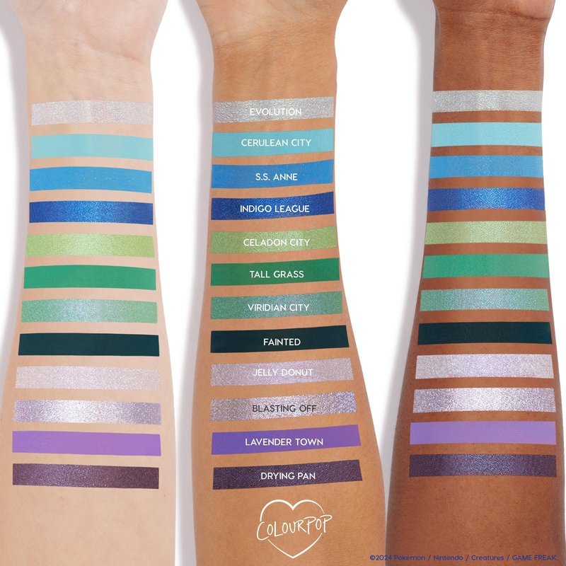 ColourPop Pokémon x ColourPop Pallet Town Eyeshadow Palette - thewildfolk ColourPop Pokémon x ColourPop Pallet Town Eyeshadow Palette