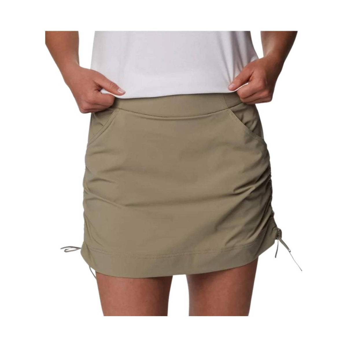 Columbia Women's Anytime Casual Skort - Tusk - ONLINE STORE CREDIT/EXCHANGE ONLY