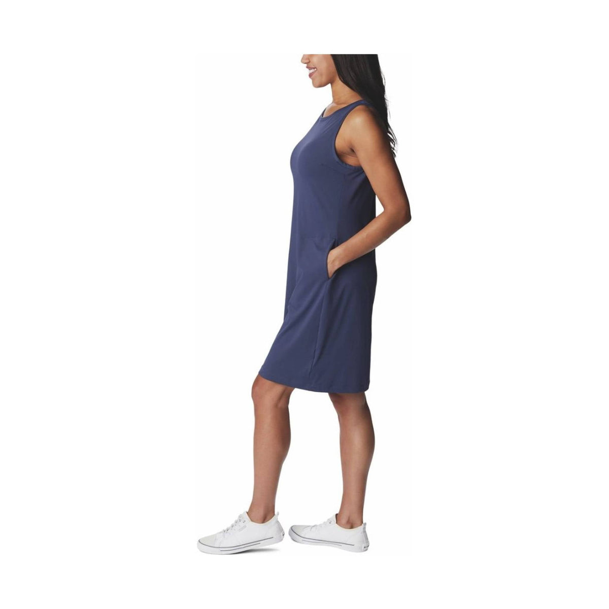 Columbia Women's Chill River Printed Dress - Nocturnal - ONLINE STORE CREDIT/EXCHANGE ONLY