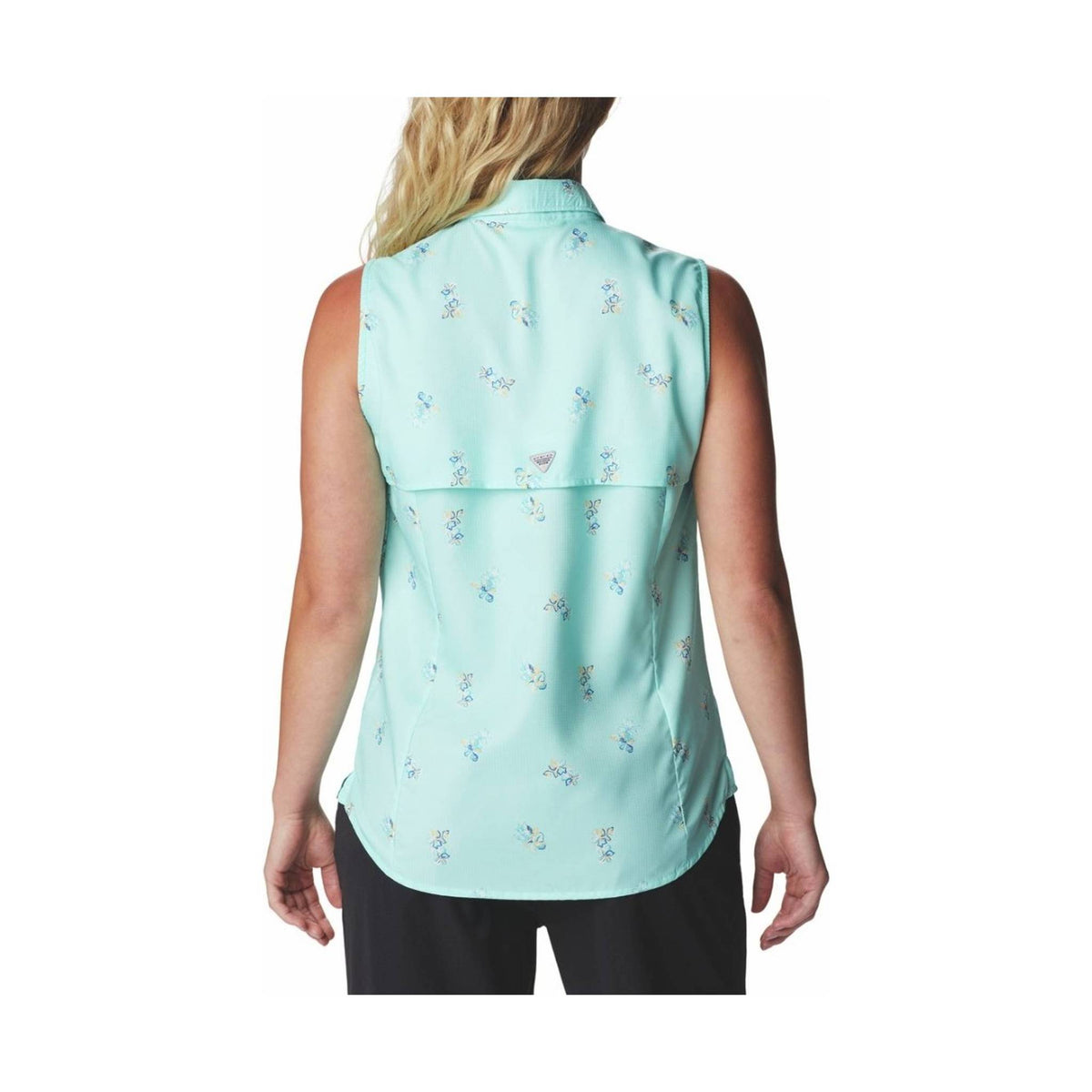 Columbia Women's Super Tamiami Sleeveless - Gulf Stream Bouquet Foray - ONLINE STORE CREDIT/EXCHANGE ONLY