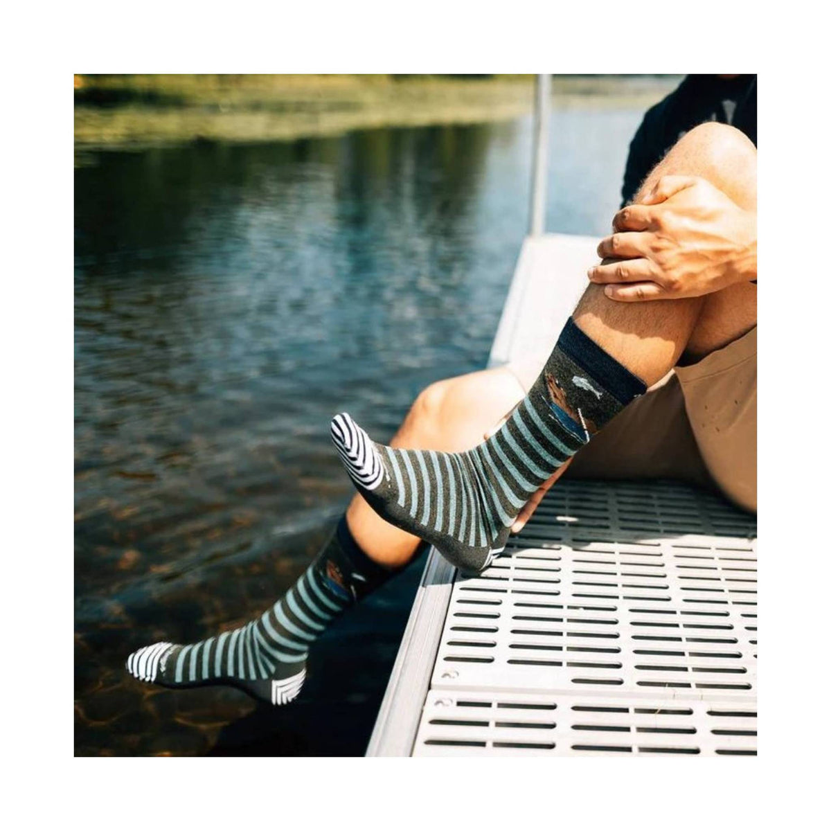 Darn Tough Vermont Men's Animal Haus Lightweight Lifestyle Sock - Forest