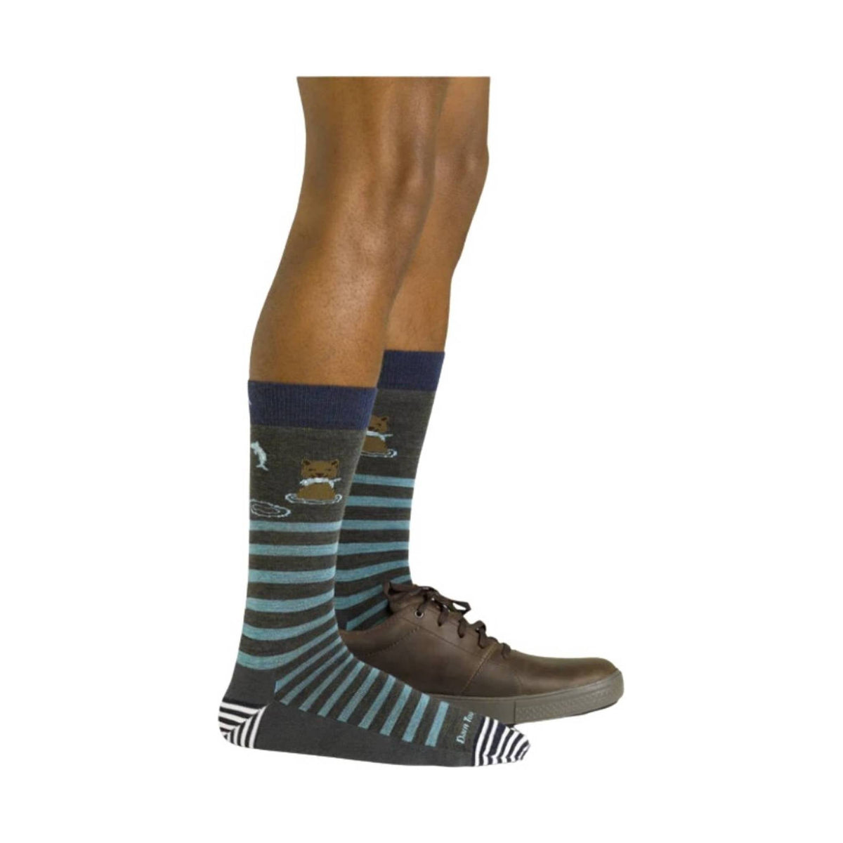 Darn Tough Vermont Men's Animal Haus Lightweight Lifestyle Sock - Forest