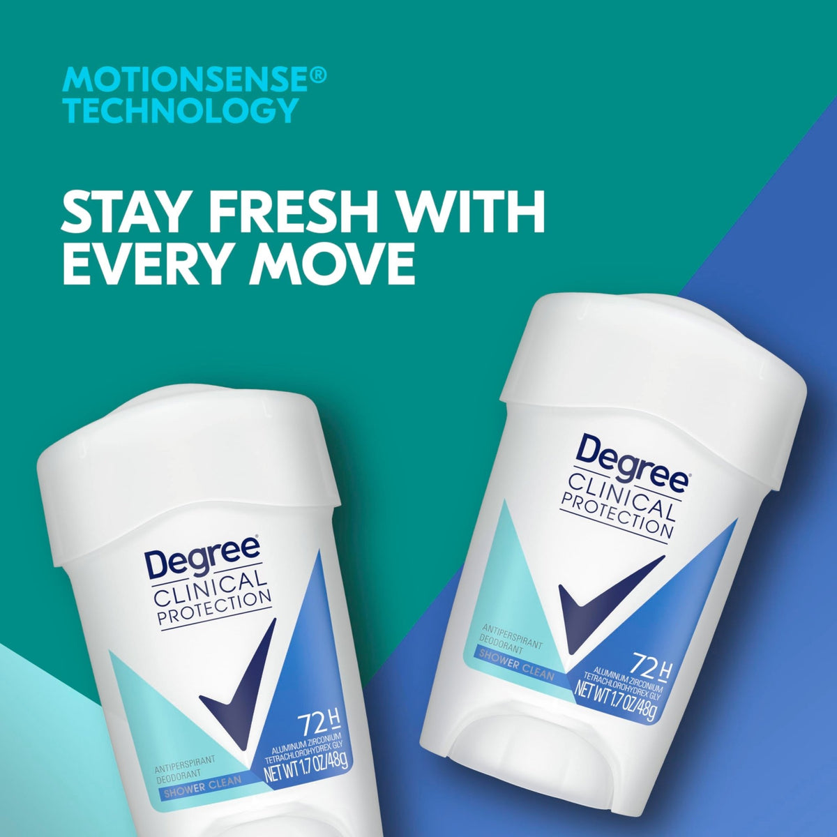 Degree Clinical Antiperspirant Shower Clean Soft Solid 3 Count 1.6 oz - thewildfolk Degree Clinical Antiperspirant Shower Clean Soft Solid 3 Count 1.6 oz