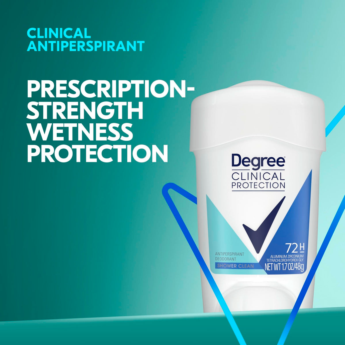 Degree Clinical Antiperspirant Shower Clean Soft Solid 3 Count 1.6 oz - thewildfolk Degree Clinical Antiperspirant Shower Clean Soft Solid 3 Count 1.6 oz