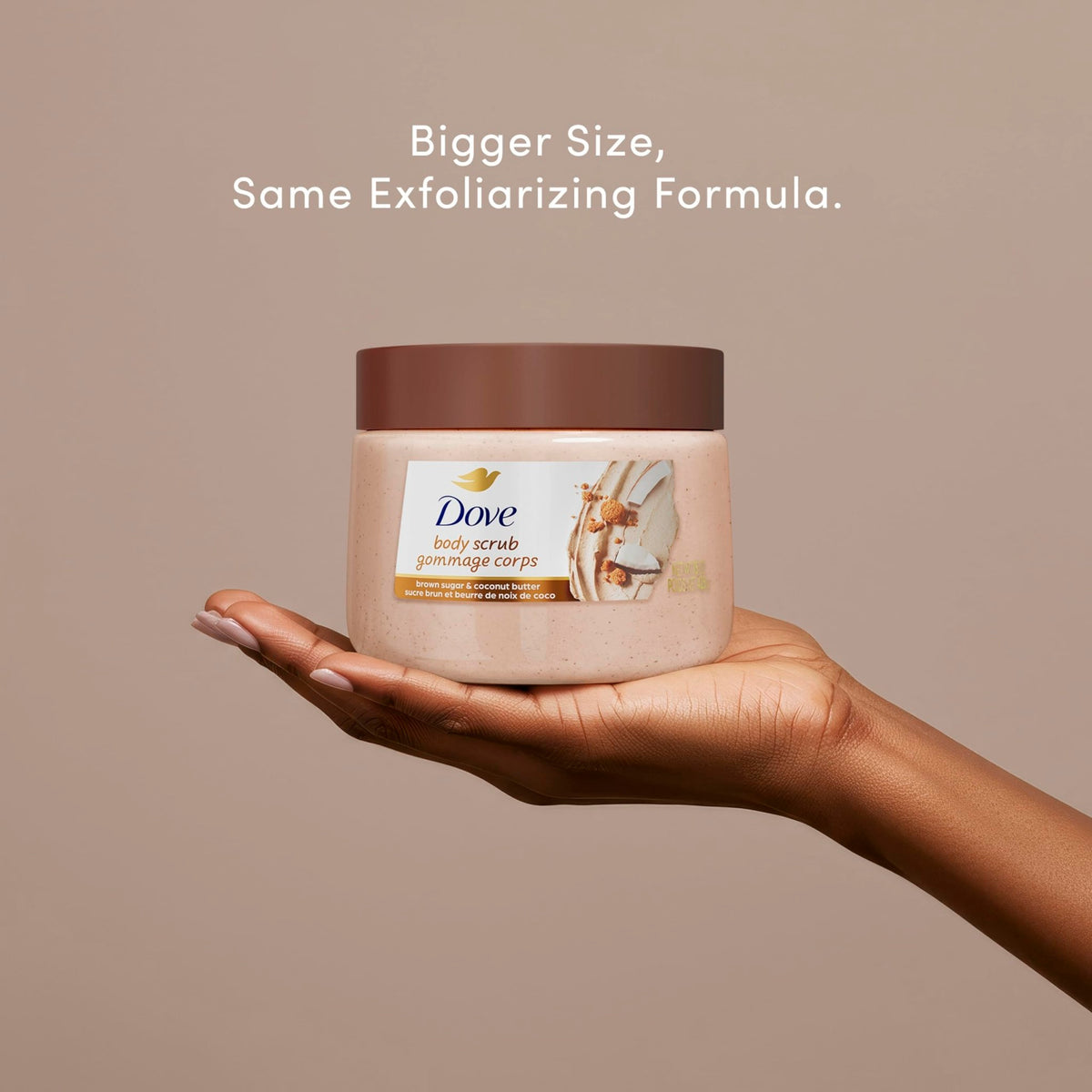 Dove Brown Sugar and Coconut Butter Body Scrub Exfoliates and Deeply 15 oz - thewildfolk Dove Brown Sugar and Coconut Butter Body Scrub Exfoliates and Deeply 15 oz