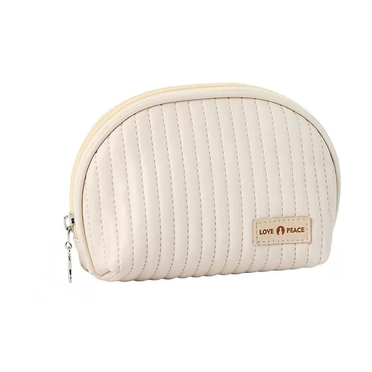 Duleylv Small Makeup Bag for Purse Mini Cosmetic Pouch Waterproof Makeup Organizer for Women Small Cosmetic Bag PU Leather Travel Makeup Bag Lipstick Bag with Zipper Beige - thewildfolk Duleylv Small Makeup Bag for Purse Mini Cosmetic Pouch Waterproof Makeup Organizer for Women Small Cosmetic Bag PU Leather Travel Makeup Bag Lipstick Bag with Zipper Beige