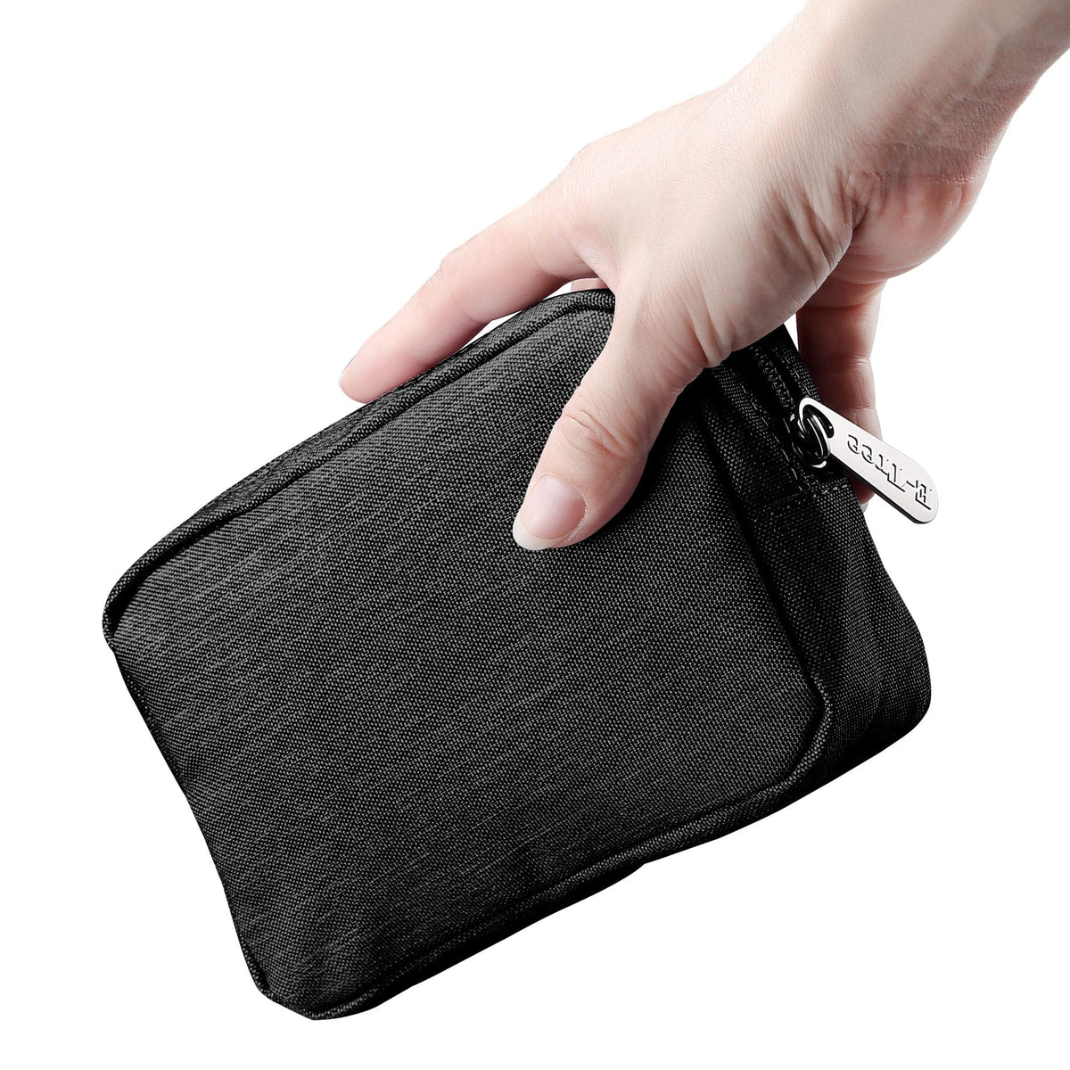 E-Tree Cute Small Pouch, Makeup Cosmetic Bag,Make up Bag for Purse,Toiletry Zipper Pouch,Tech Bag,Electronic Organizer Travel Case,Storage Pouches for Organization Black - thewildfolk E-Tree Cute Small Pouch, Makeup Cosmetic Bag,Make up Bag for Purse,Toiletry Zipper Pouch,Tech Bag,Electronic Organizer Travel Case,Storage Pouches for Organization Black