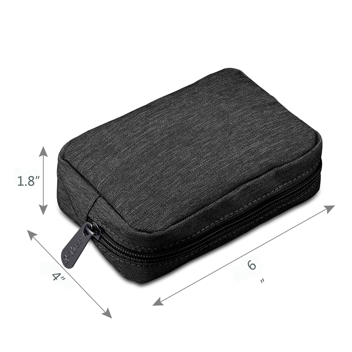 E-Tree Cute Small Pouch, Makeup Cosmetic Bag,Make up Bag for Purse,Toiletry Zipper Pouch,Tech Bag,Electronic Organizer Travel Case,Storage Pouches for Organization Black - thewildfolk E-Tree Cute Small Pouch, Makeup Cosmetic Bag,Make up Bag for Purse,Toiletry Zipper Pouch,Tech Bag,Electronic Organizer Travel Case,Storage Pouches for Organization Black