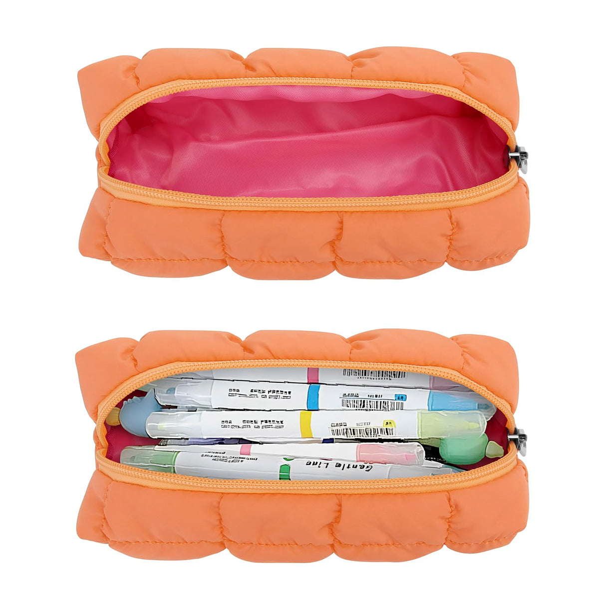 E-Tree Quilted Pencil Case,Makeup Brush Bag,Travel Toiletry Pouch Organizer - thewildfolk E-Tree Quilted Pencil Case,Makeup Brush Bag,Travel Toiletry Pouch Organizer