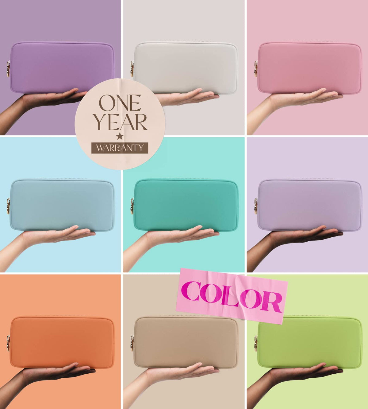 Embla Makeup Bag Travel Cosmetics Pouch and Toiletry Bag, Nylon Zipper Pouch Purse, Cute Make Up Organizer Storage Tote for Women Girls, Waterproof Travel Skincare Case, Small Makeup Bags, Black - thewildfolk Embla Makeup Bag Travel Cosmetics Pouch and Toiletry Bag, Nylon Zipper Pouch Purse, Cute Make Up Organizer Storage Tote for Women Girls, Waterproof Travel Skincare Case, Small Makeup Bags, Black