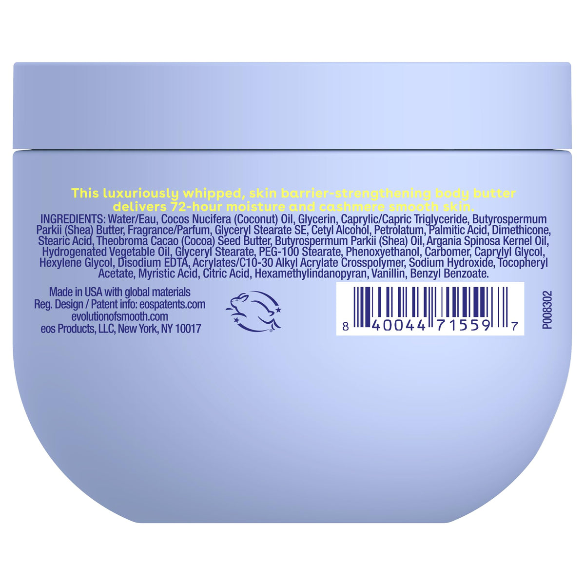 eos Cashmere Whipped Oil Body Butter, Vanilla Cashmere, 72 Hour Weightless Moisture For Dry Skin, Rich Formula and Deep Hydration, Body Care, 10 oz - thewildfolk eos Cashmere Whipped Oil Body Butter, Vanilla Cashmere, 72 Hour Weightless Moisture For Dry Skin, Rich Formula and Deep Hydration, Body Care, 10 oz